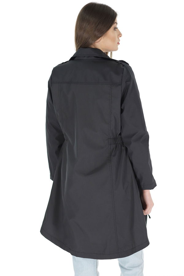 Bel Büzgülü Trenchcoat Bel Büzgülü Trenchcoat