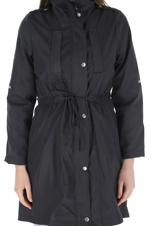 Bel Büzgülü Trenchcoat Bel Büzgülü Trenchcoat