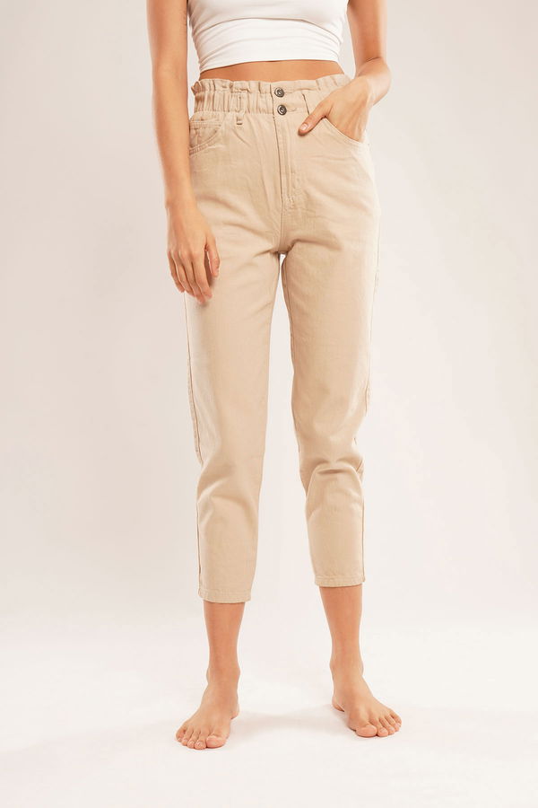 Balon Mom Jeans BEJ Balon Mom Jeans BEJ