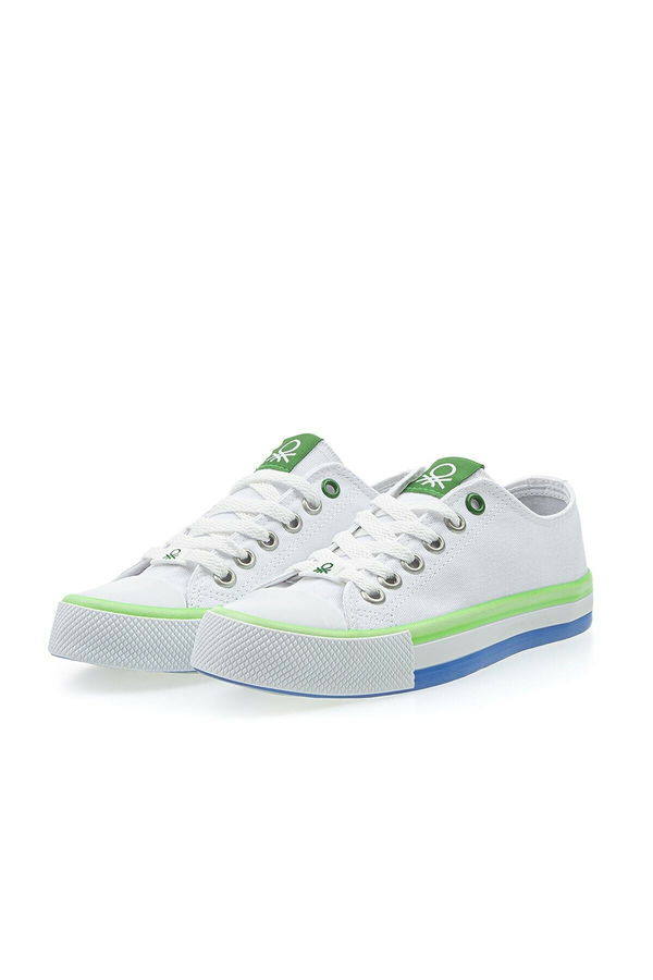 Benetton Çocuk Spor Ayakkabı BEYAZ-YEŞİ Benetton Çocuk Spor Ayakkabı BEYAZ-YEŞİ