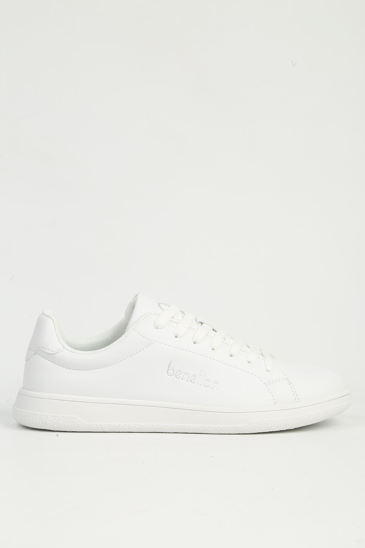Benetton Erkek Spor Ayakkabı Beyaz
