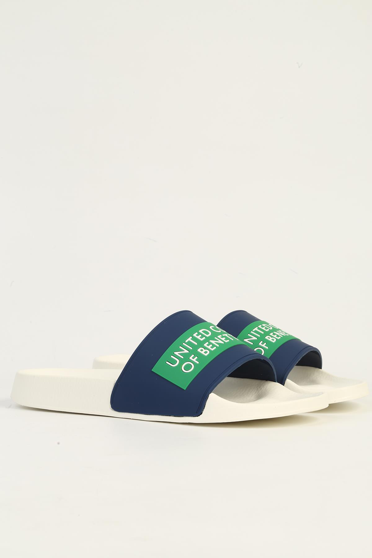 Benetton Erkek Terlik BEYAZ LACI