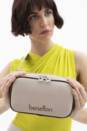 Benetton Kadın Çapraz Çanta BEJKAHVE