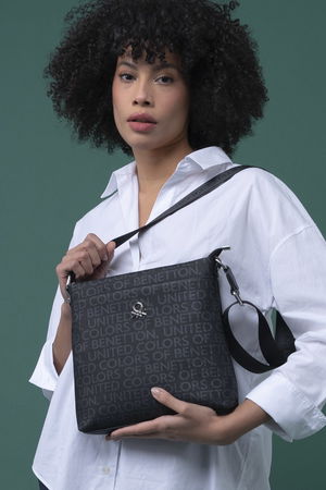 United Colors Of Benetton  Kadın Çapraz Çanta SIYAH