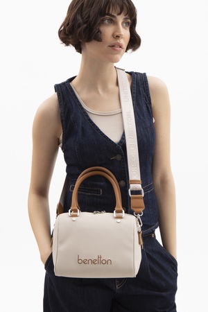 United Colors Of Benetton Kadın Kol Çantası Bej-Camel