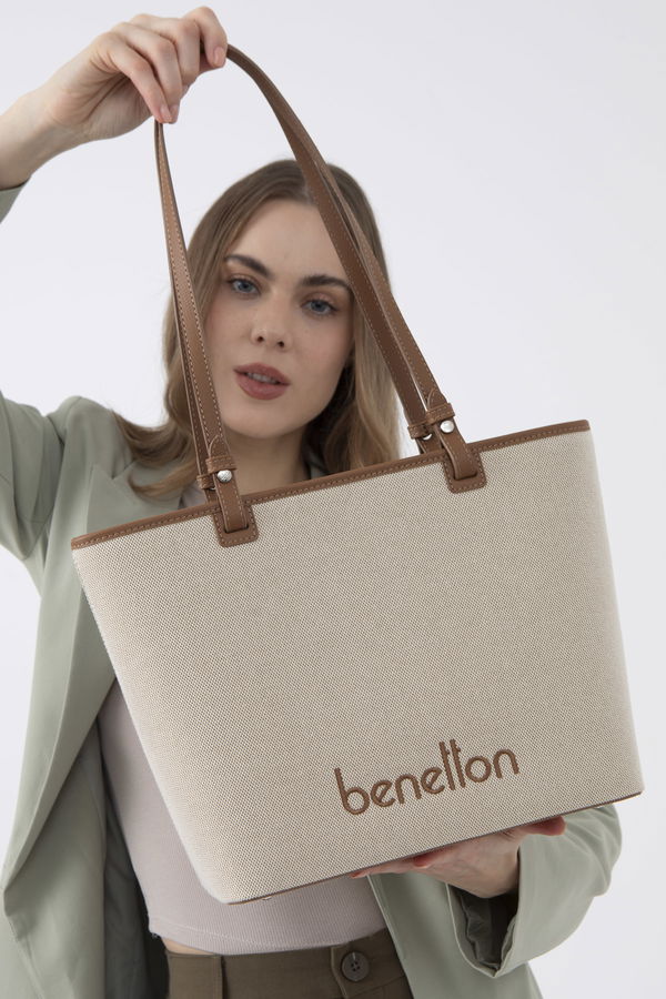 United Colors Of Benetton Kadın Omuz Çantası CAMEL