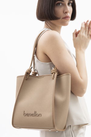 United Colors Of Benetton Kadın Omuz Çantası CAMEL