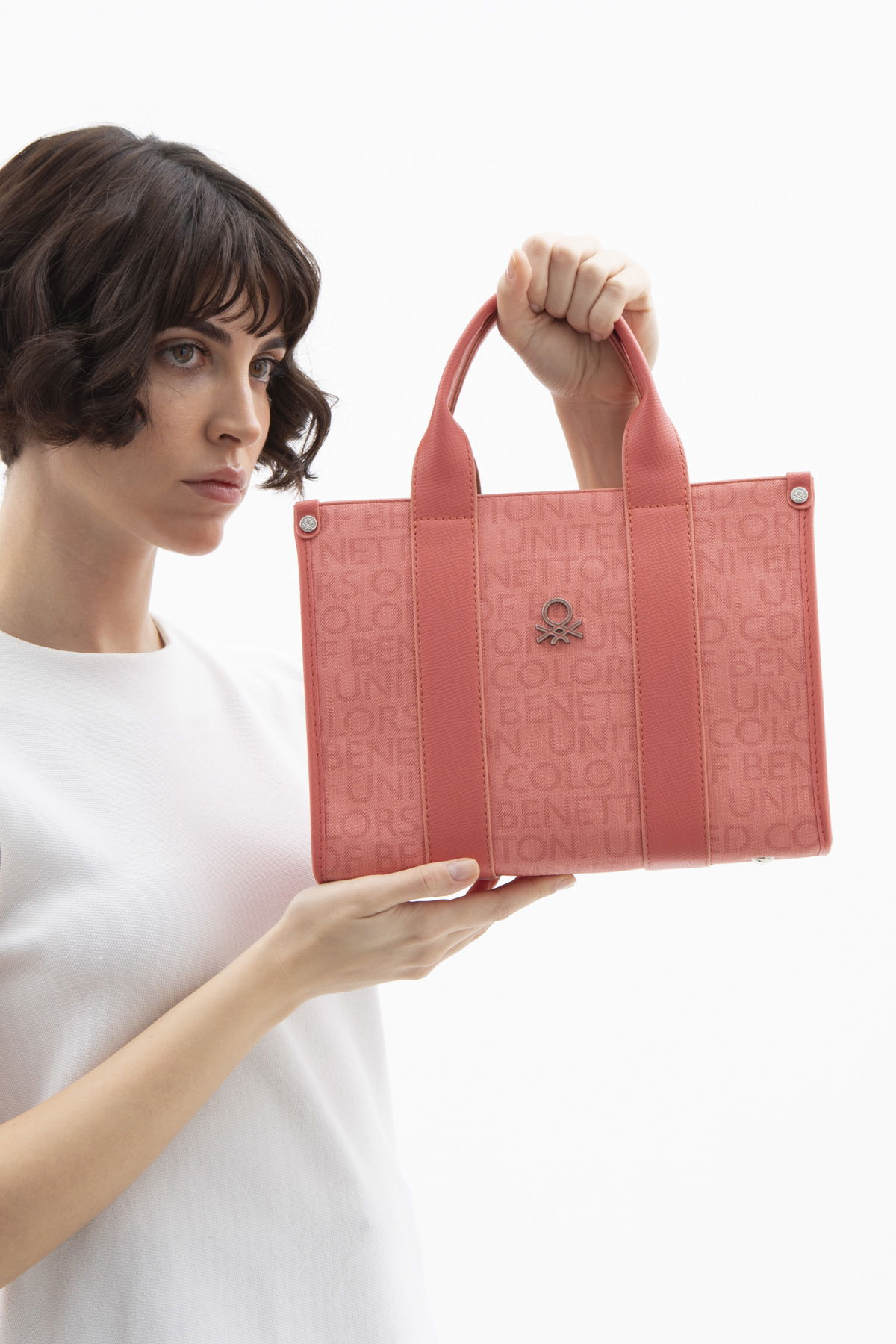 United Colors Of Benetton Kadın Omuz Çantası MERCAN