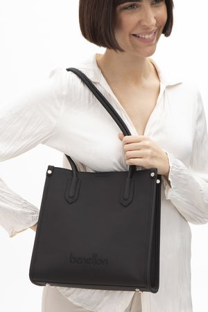 United Colors Of Benetton Kadın Omuz Çantası SIYAH