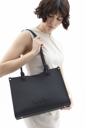 United Colors Of Benetton Kadın Omuz Çantası SIYAH