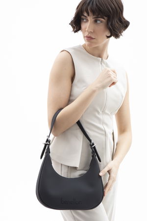 Benetton Kadın Omuz Çantası SIYAH