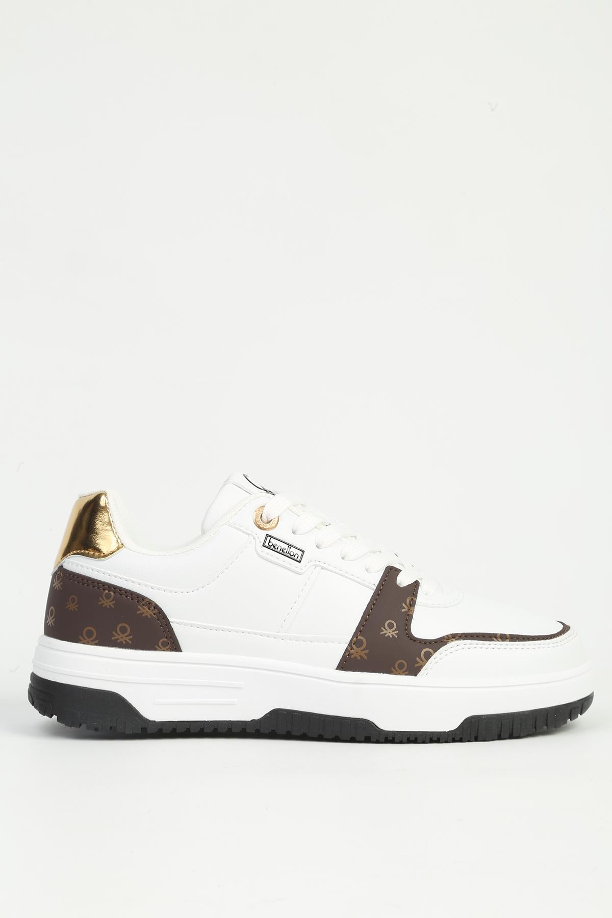 Benetton Kadın Spor Ayakkabı Beyaz