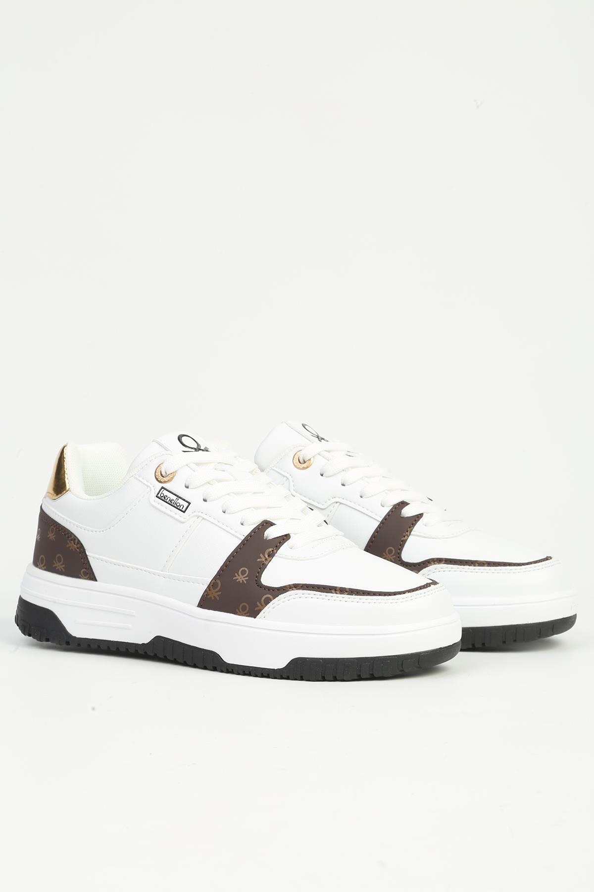 Benetton Kadın Spor Ayakkabı Beyaz