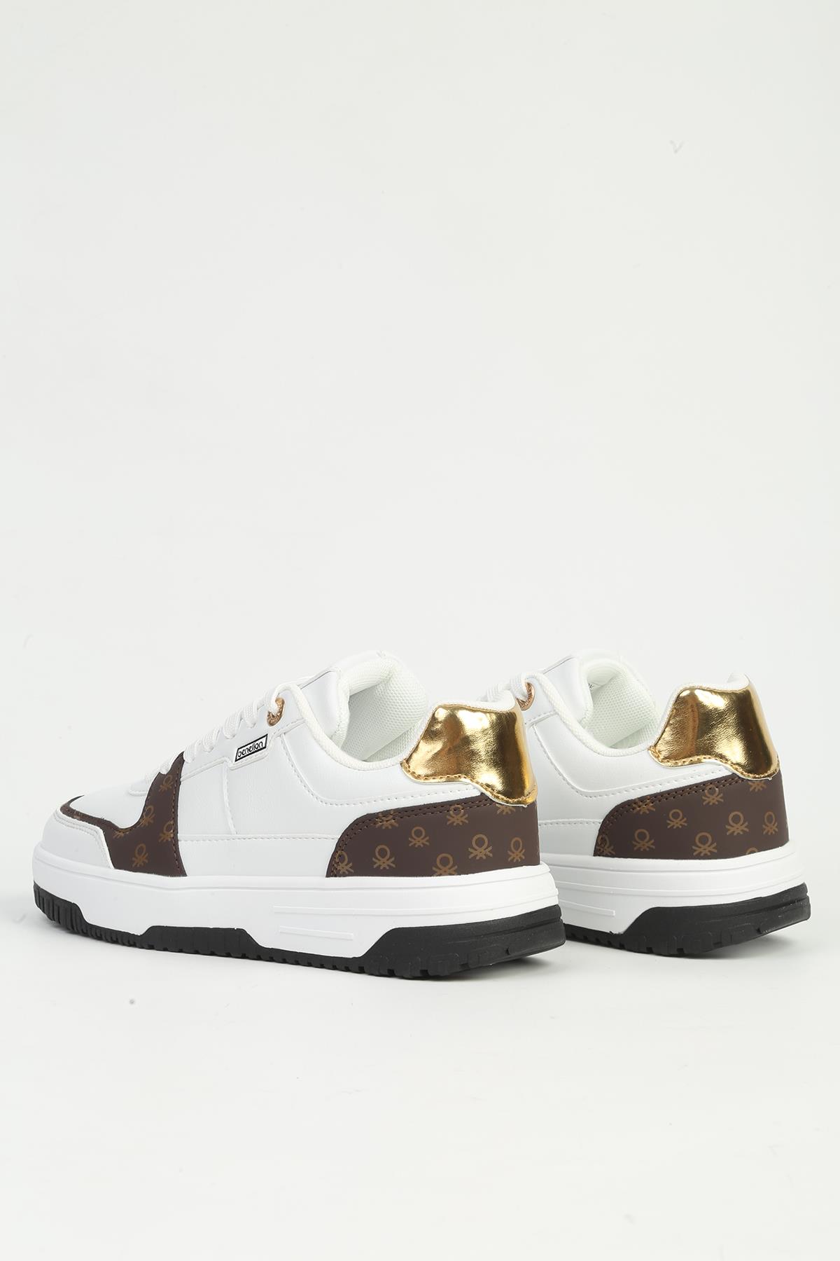 Benetton Kadın Spor Ayakkabı Beyaz