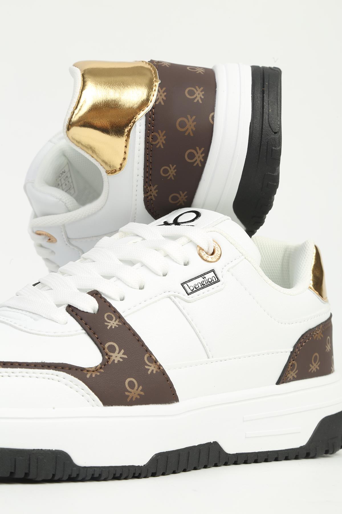 Benetton Kadın Spor Ayakkabı Beyaz