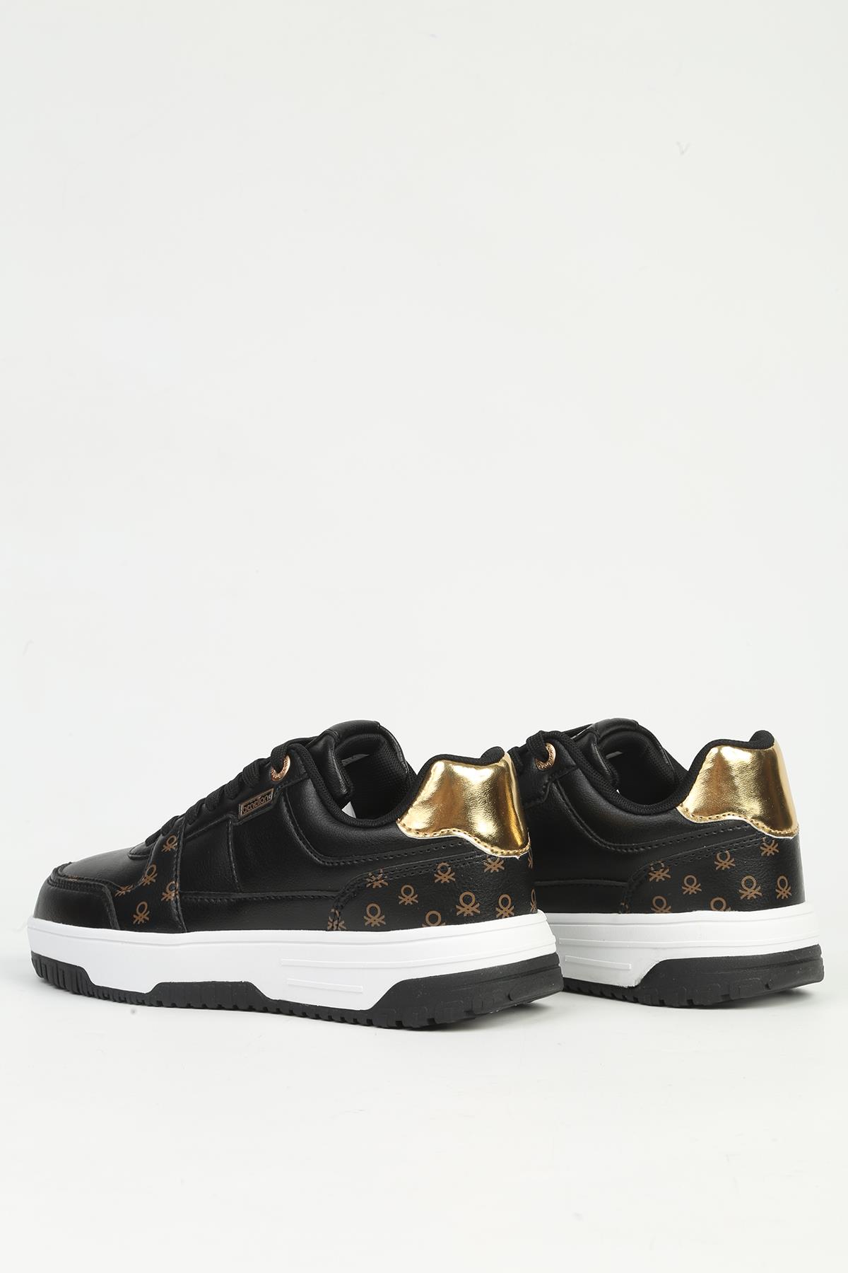 Benetton Kadın Spor Ayakkabı SIYAH