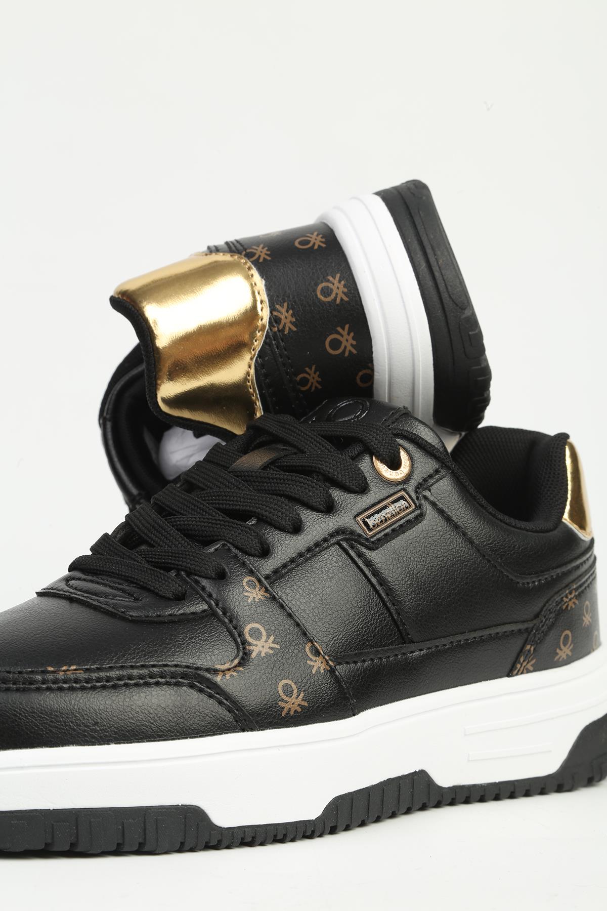 Benetton Kadın Spor Ayakkabı SIYAH