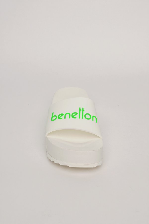 Benetton Kadın Terlik Beyaz