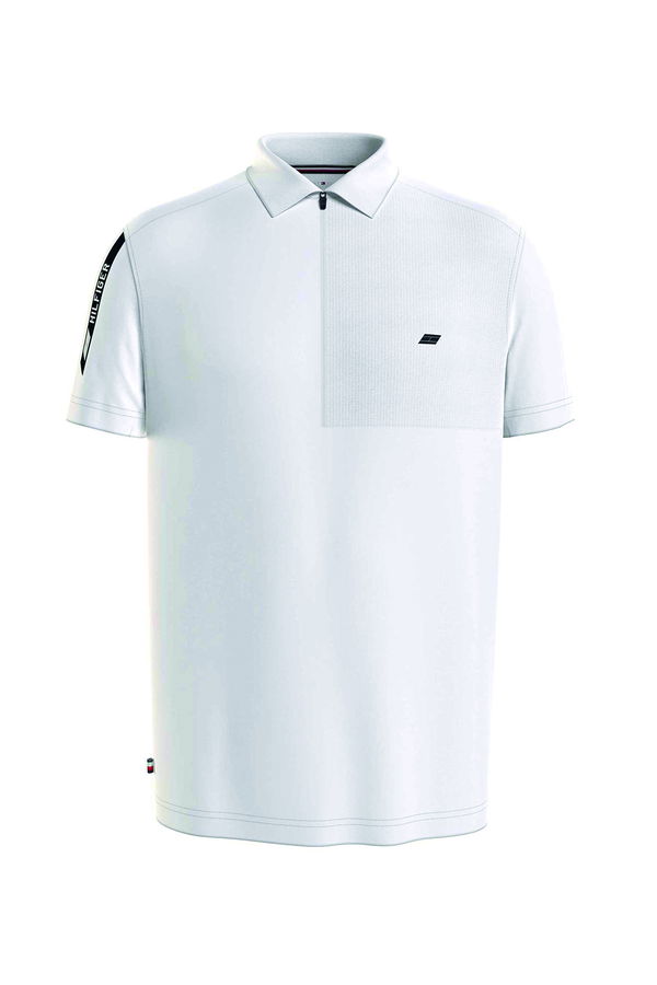 Tommy Hilfiger Polo Yaka T-shirt BEYAZ