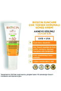 Bioxcin Sun Care Akneye Eğilimli Ciltler İçin Güneş Kremi Beyaz