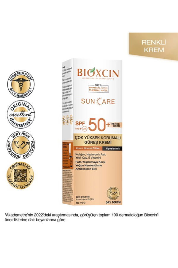 Bioxcin Sun Care Kuru / Normal Ciltler İçin Güneş Kremi TEN Bioxcin Sun Care Kuru / Normal Ciltler İçin Güneş Kremi TEN