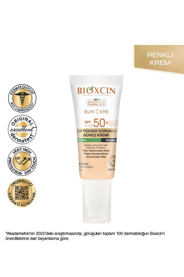 Bioxcin Sun Care Yağlı Ciltler İçin Güneş Kremi TEN Bioxcin Sun Care Yağlı Ciltler İçin Güneş Kremi TEN