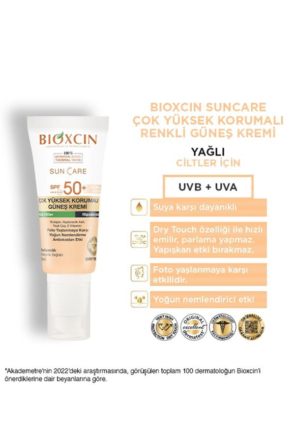 Bioxcin Sun Care Yağlı Ciltler İçin Güneş Kremi TEN Bioxcin Sun Care Yağlı Ciltler İçin Güneş Kremi TEN