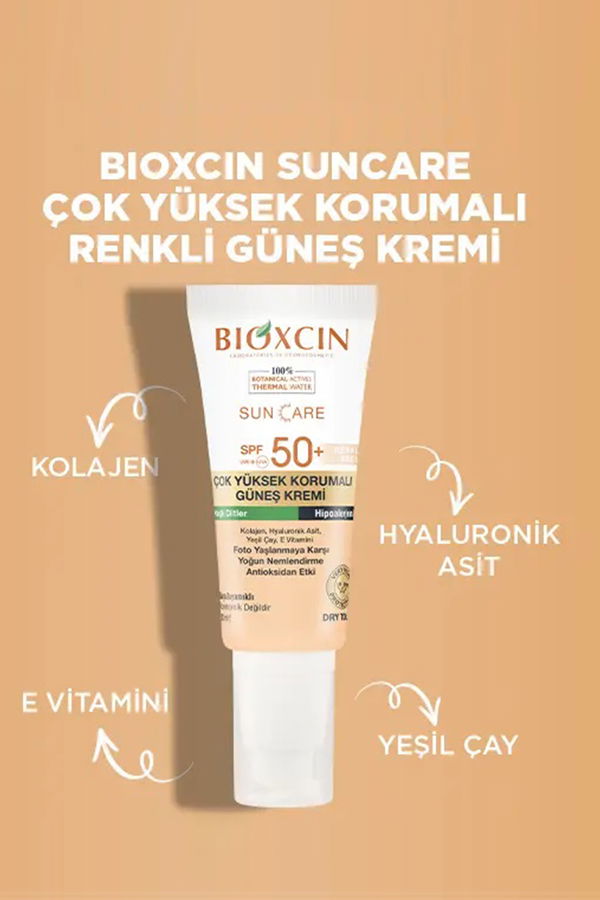 Bioxcin Sun Care Yağlı Ciltler İçin Güneş Kremi TEN Bioxcin Sun Care Yağlı Ciltler İçin Güneş Kremi TEN