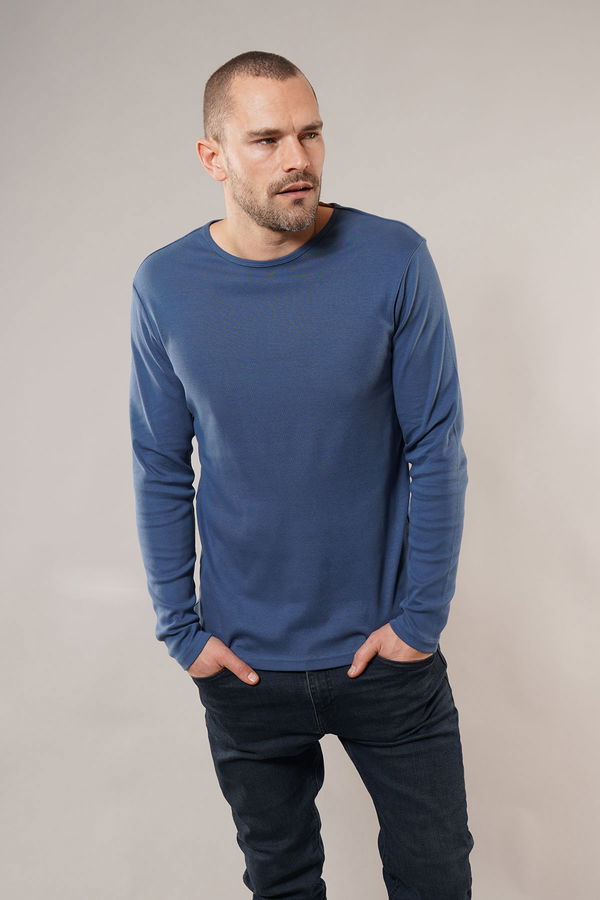 Bisiklet Yaka Sweat INDIGO Bisiklet Yaka Sweat INDIGO