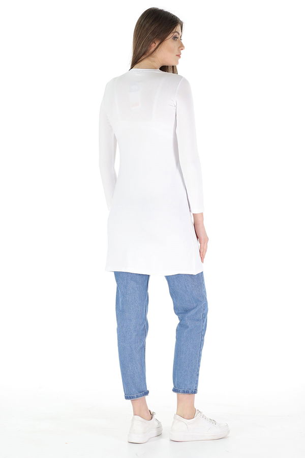 Bisiklet Yaka Tunik Bisiklet Yaka Tunik