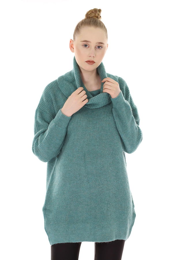 Bisiklet Yaka Tunik MINT Bisiklet Yaka Tunik MINT