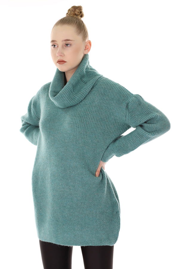 Bisiklet Yaka Tunik MINT Bisiklet Yaka Tunik MINT