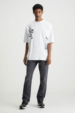 Calvin Klein Erkek T-shirt BEYAZ Calvin Klein Erkek T-shirt BEYAZ