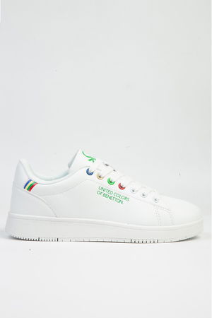 Benetton Kadın Spor Ayakkabı Beyaz Benetton Kadın Spor Ayakkabı Beyaz