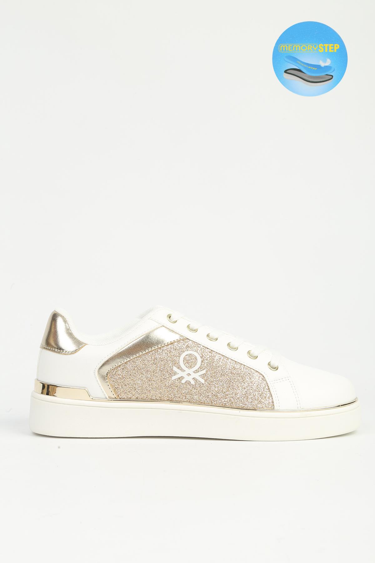 Benetton Kadın Spor Ayakkabı Beyaz