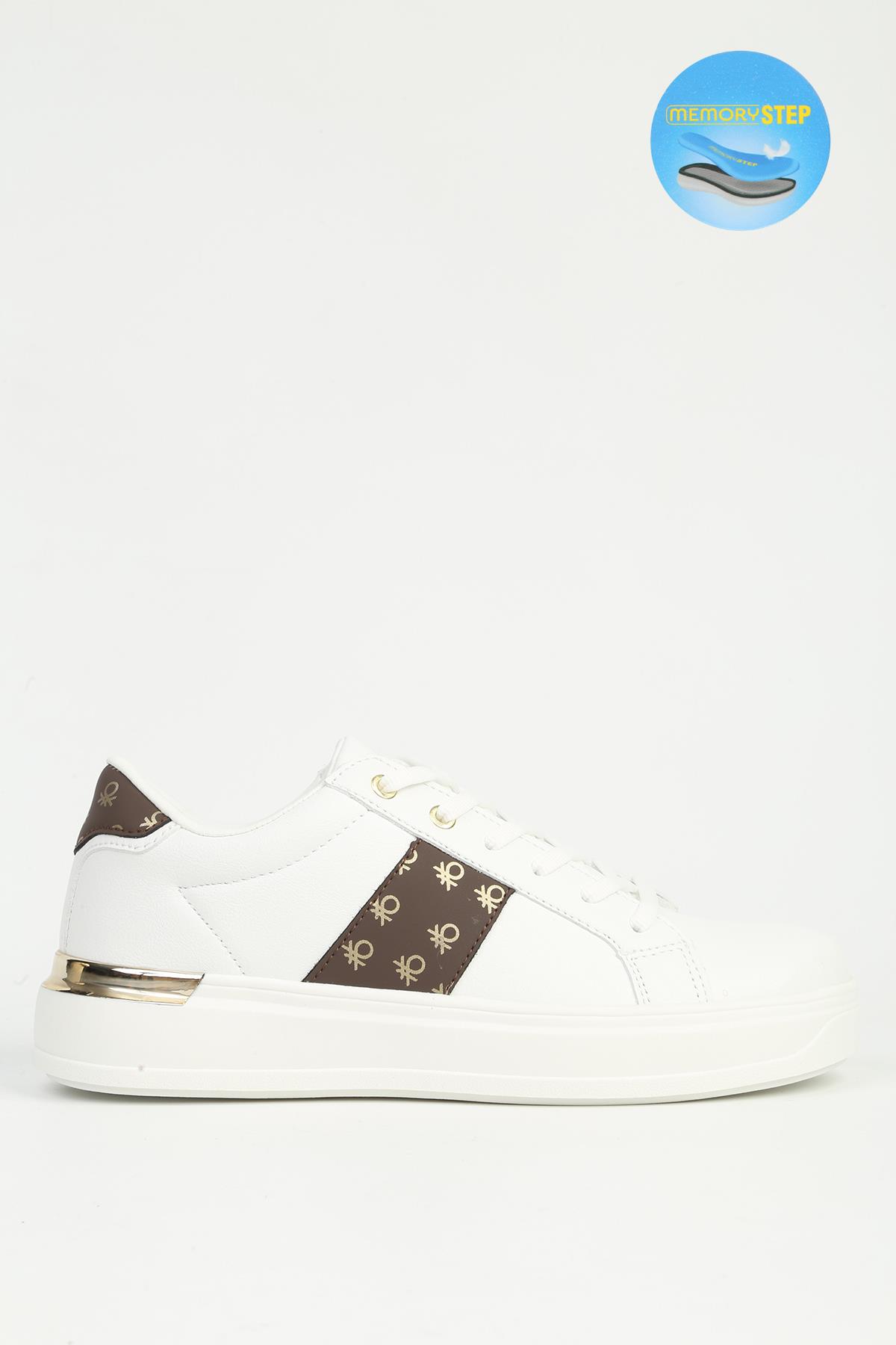 Benetton Kadın Spor Ayakkabı Beyaz