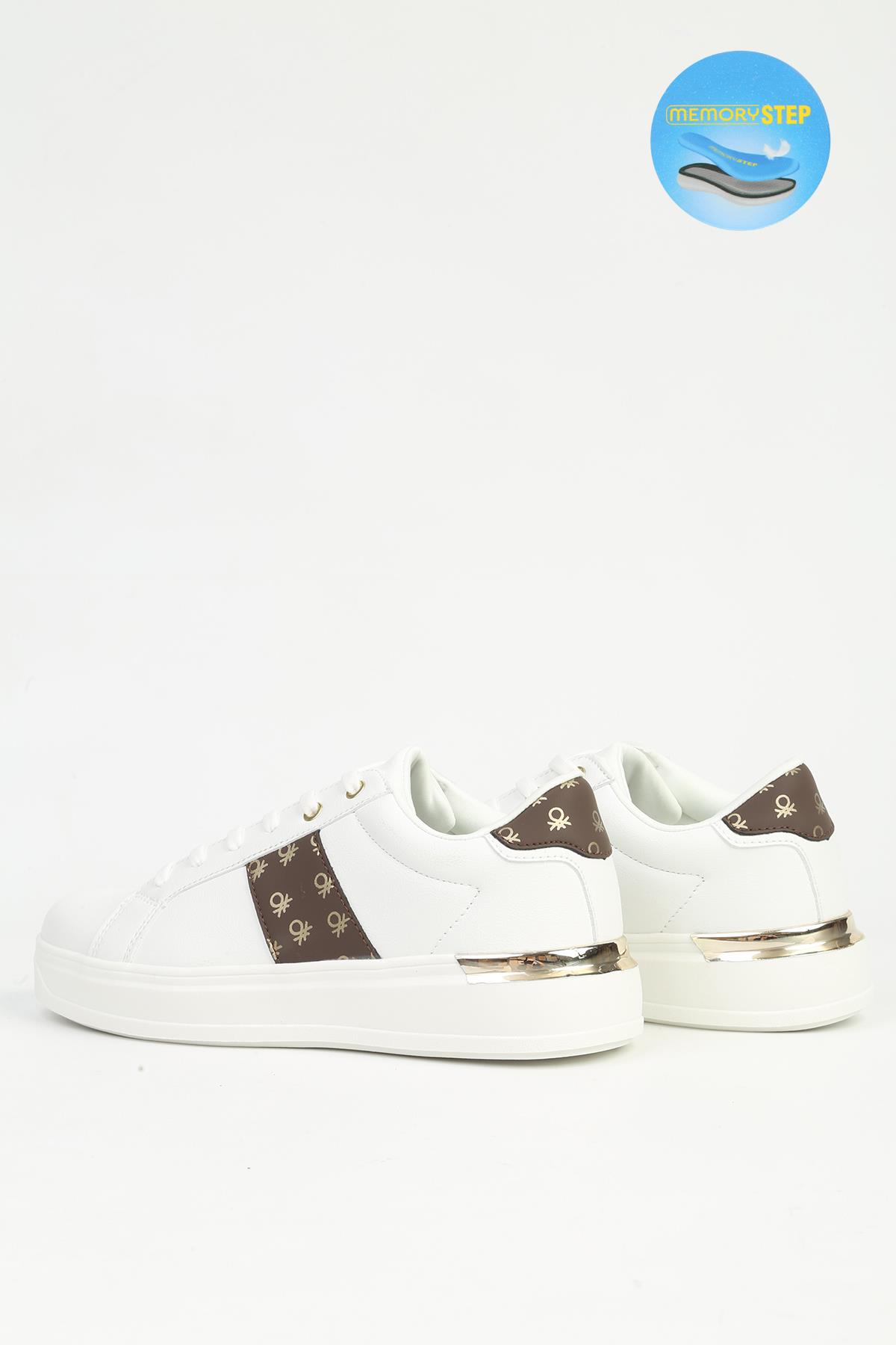 Benetton Kadın Spor Ayakkabı Beyaz