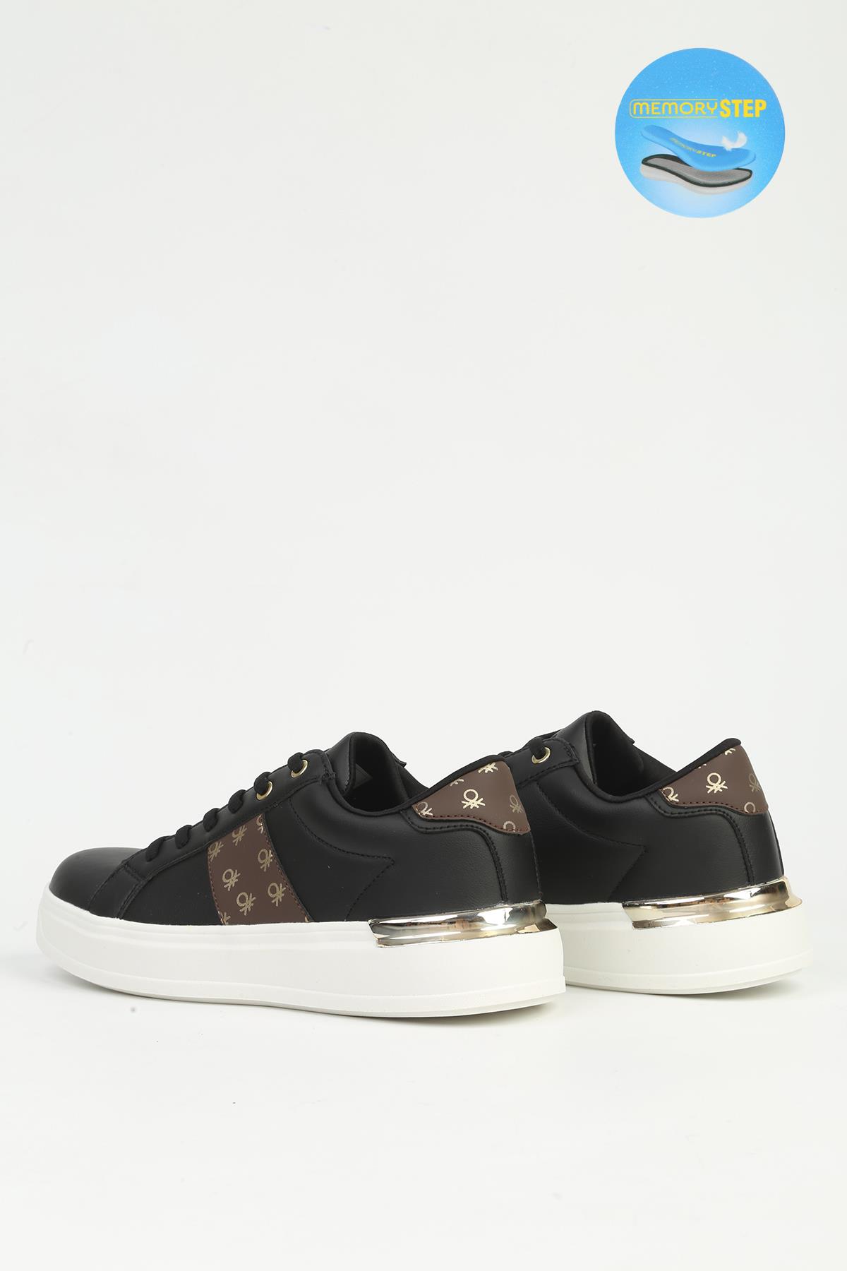 Benetton Kadın Spor Ayakkabı SİYAH