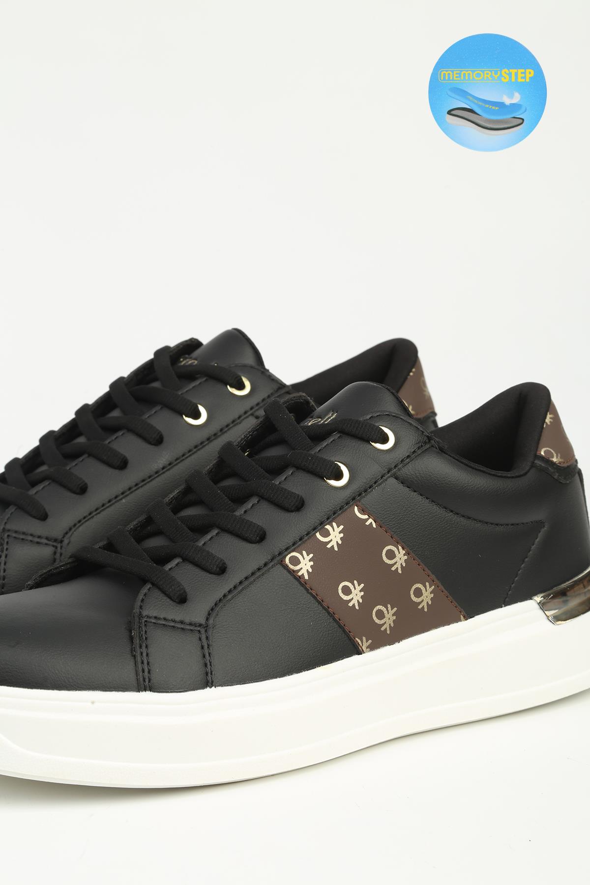 Benetton Kadın Spor Ayakkabı SİYAH