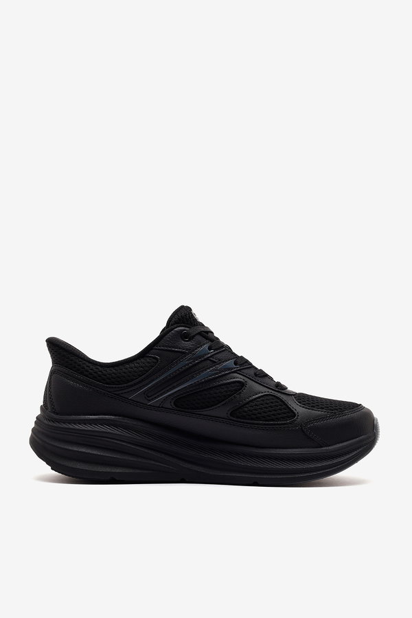 Skechers Bobs Skillz 118432 BBK Erkek Spor Ayakkabı Siyah