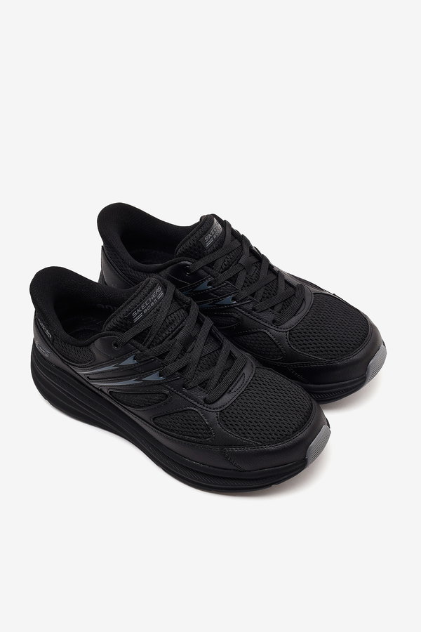 Skechers Bobs Skillz 118432 BBK Erkek Spor Ayakkabı Siyah