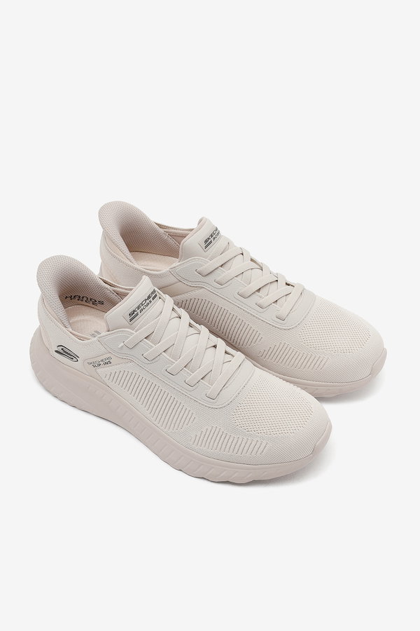 Skechers Bobs Squad Chaos Solid Step 118312 OFWT Erkek Spor Ayakkabı Beyaz