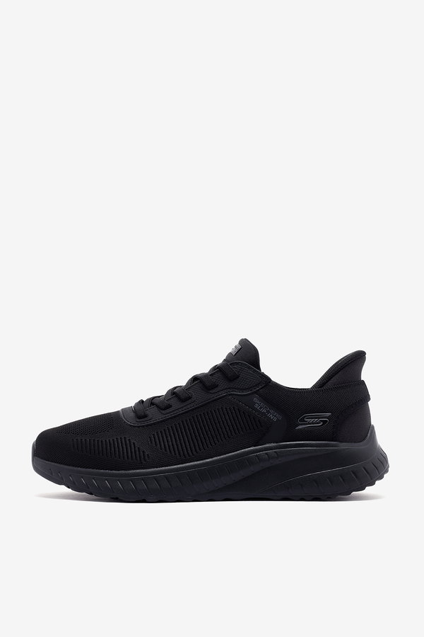 Skechers Bobs Squad Chaos Solid Step 118312 BBK Erkek Spor Ayakkabı Siyah