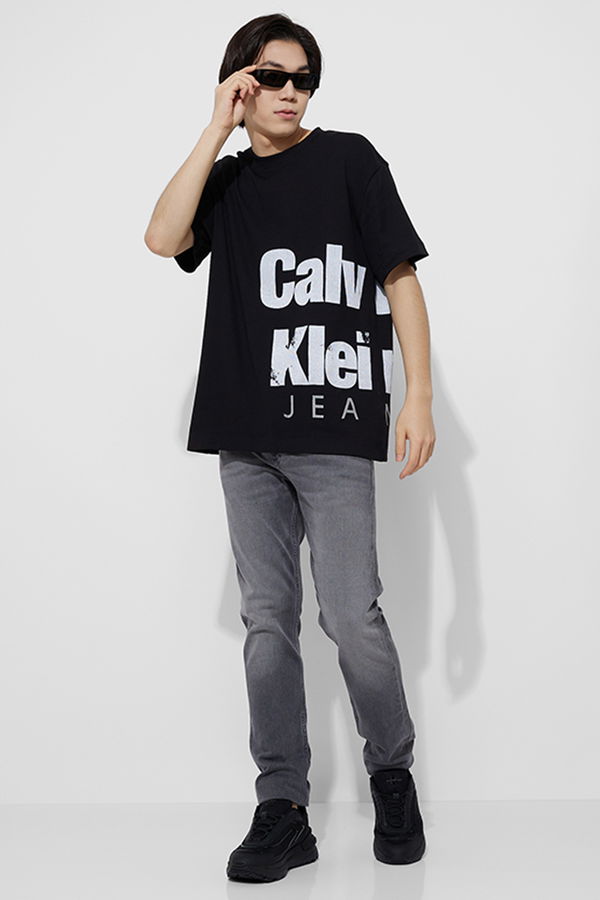 Calvin Klein Erkek T-shirt SİYAH