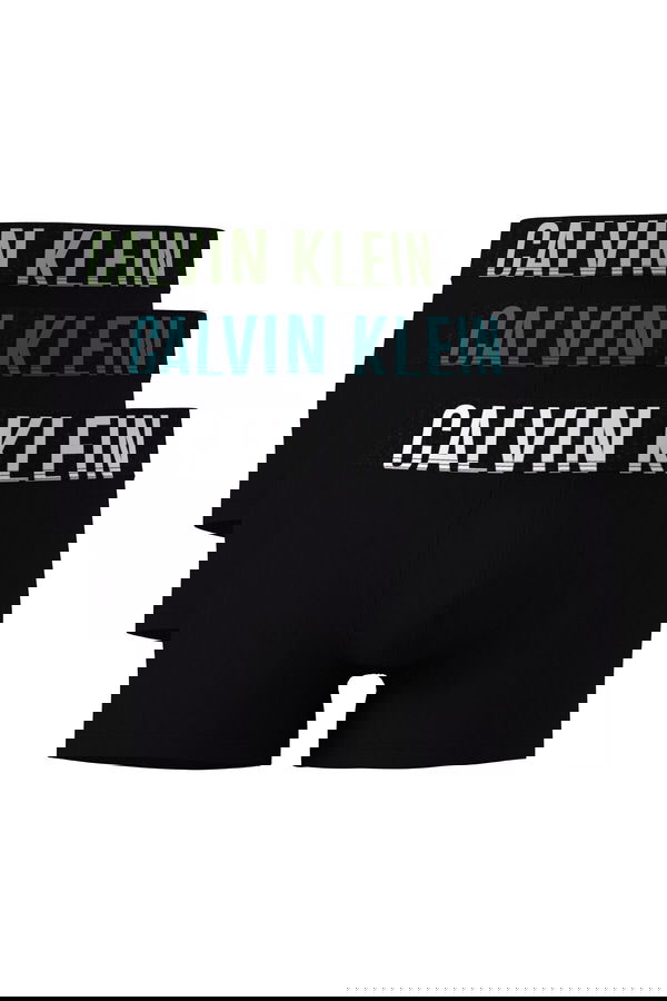 Calvin Klein 3lü Erkek Boxser SIYAH