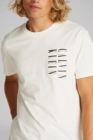 Calvin Klein Bisiklet Yaka Erkek T-shirt Beyaz Calvin Klein Bisiklet Yaka Erkek T-shirt Beyaz