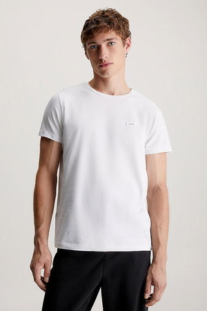 Calvin Klein Bisiklet Yaka Erkek T-shirt Beyaz Calvin Klein Bisiklet Yaka Erkek T-shirt Beyaz