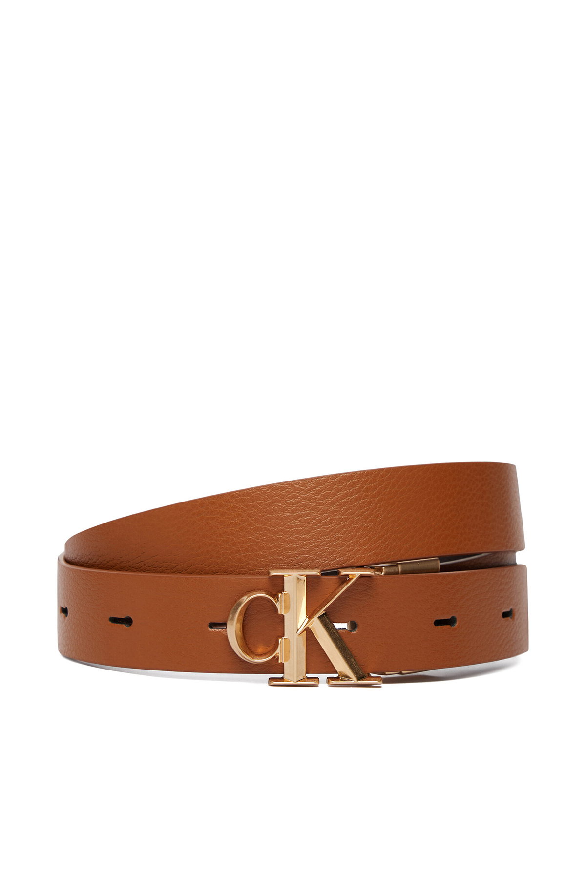 Calvin Klein Deri Çift Taraflı Kemer TABA