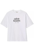 Calvin Klein Erkek Bisiklet Yaka T-shirt Beyaz