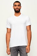 Calvin Klein Erkek Bisiklet Yaka T-shirt BEYAZ